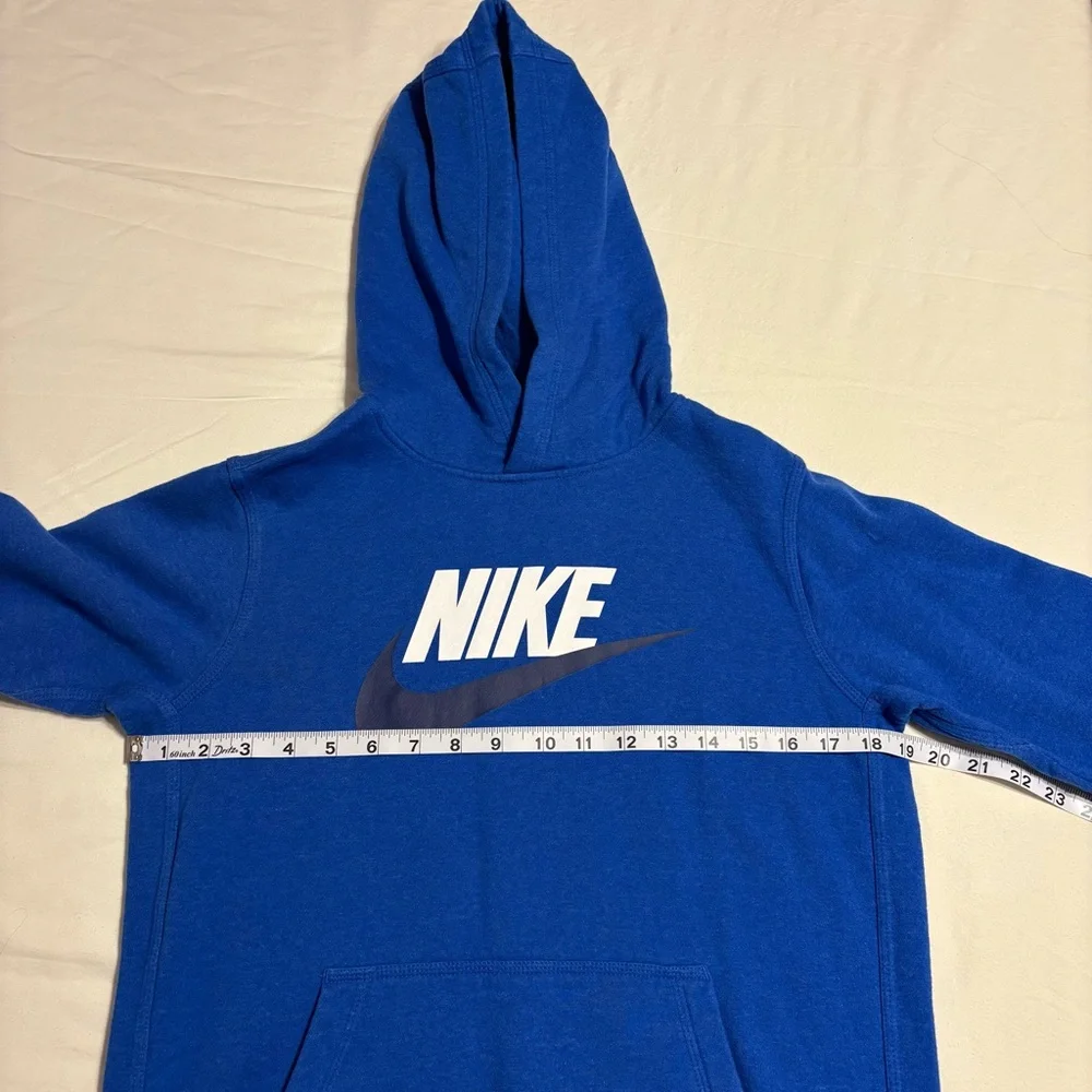 Nike Kids Royal Blue Hoodie with Black Joggers - Picture 10 of 14